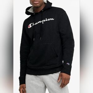 Champion Graphic Powerblend Fleece Pullover Hoodie